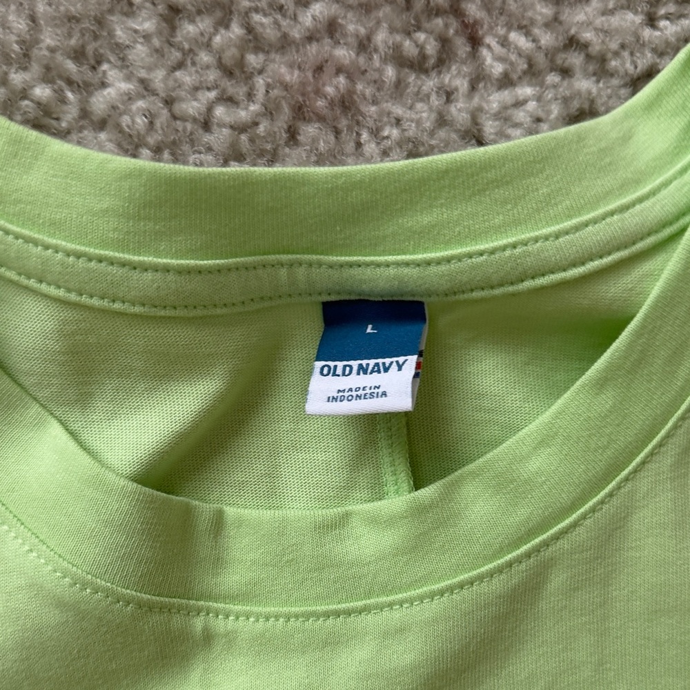 Sleeveless Lime Green Dress-Old Navy - Picture 2 of 2
